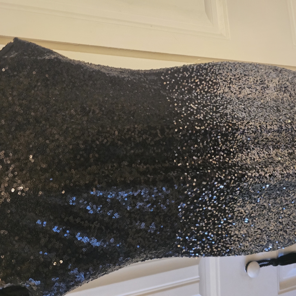 Fashion Nova Black Sequin Dress - Picture 7 of 8